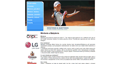 Desktop Screenshot of minitenis.cz